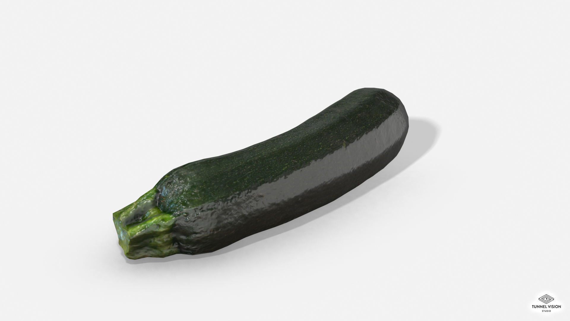 Vegetable Zucchini - Photoscanned PBR Low-poly 3D model_3