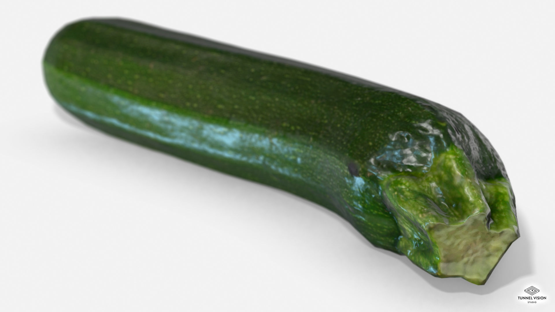 Vegetable Zucchini - Photoscanned PBR Low-poly 3D model_6