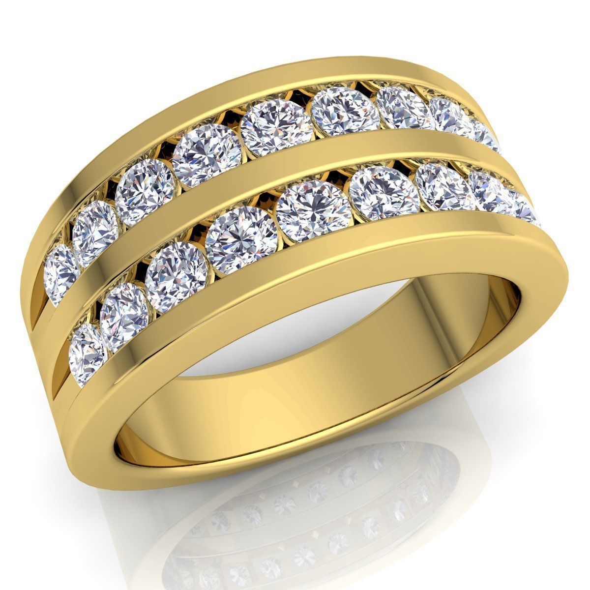 Fancy Ring 3d Model and Render Detail 3D print model_1