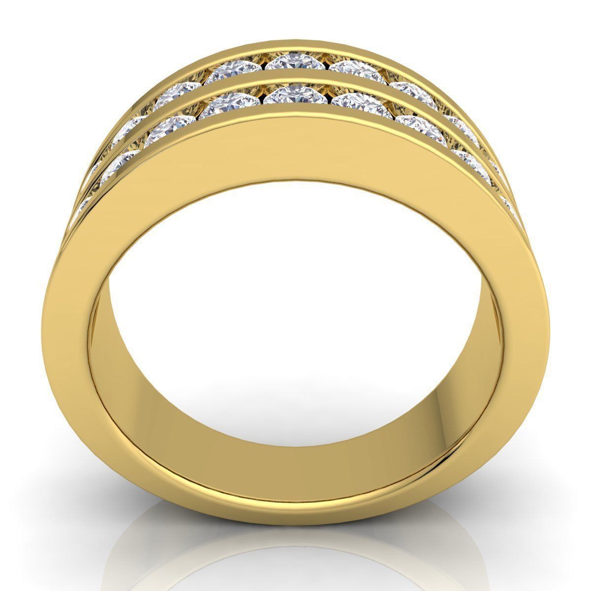 Fancy Ring 3d Model and Render Detail 3D print model_6
