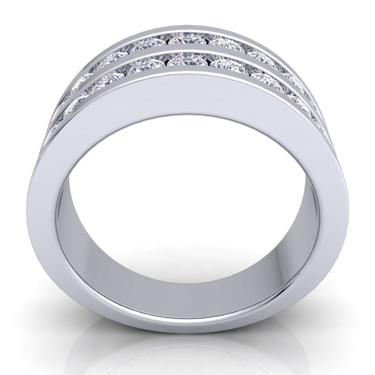 Fancy Ring 3d Model and Render Detail 3D print model_8