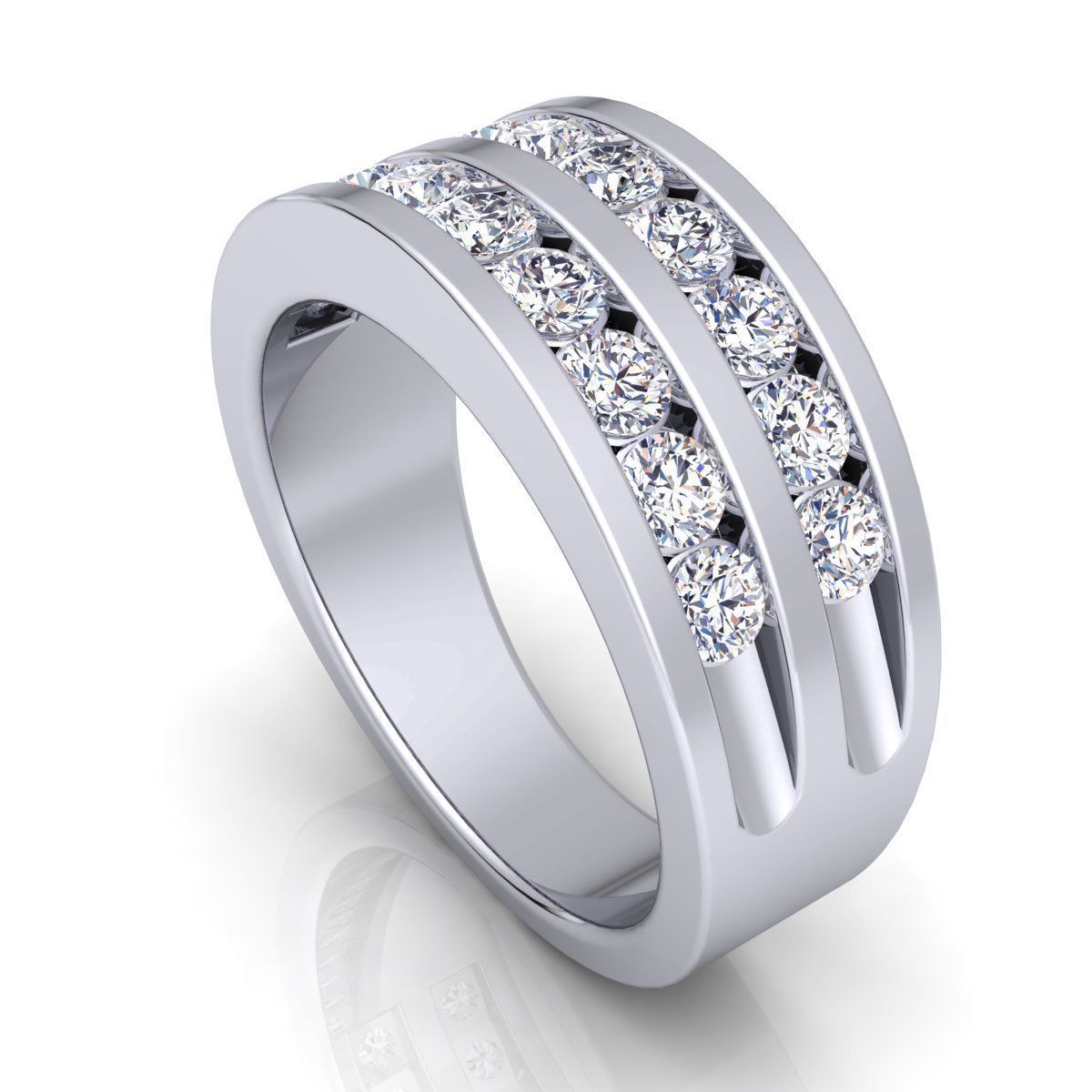 Fancy Ring 3d Model and Render Detail 3D print model_4