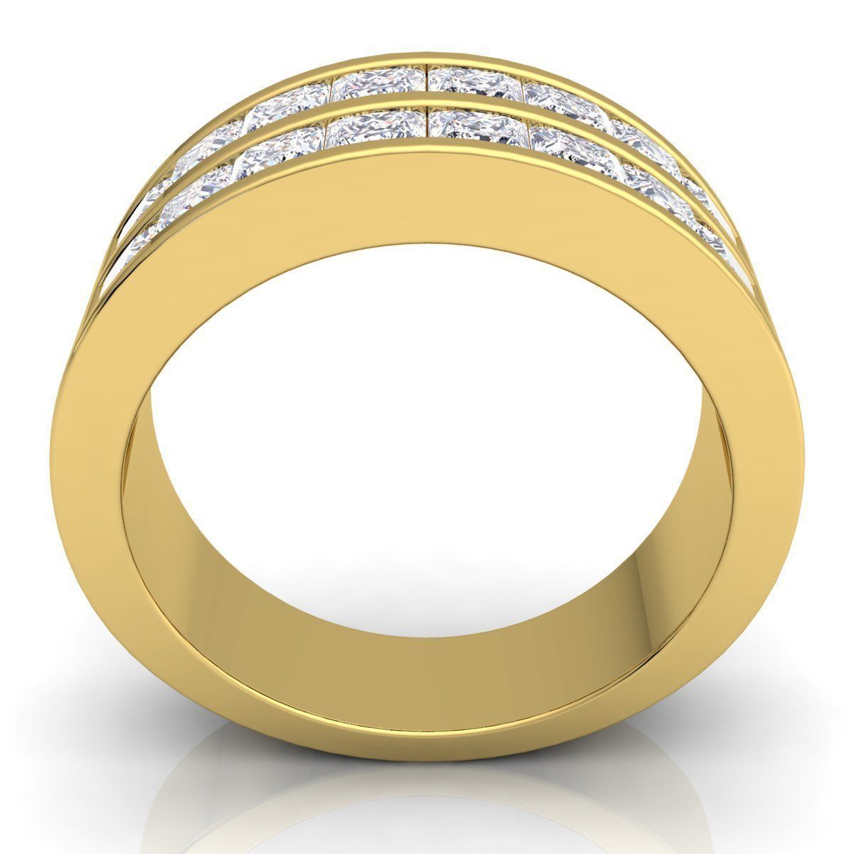 Fancy Woman Ring 3d  Model  3D print model_6