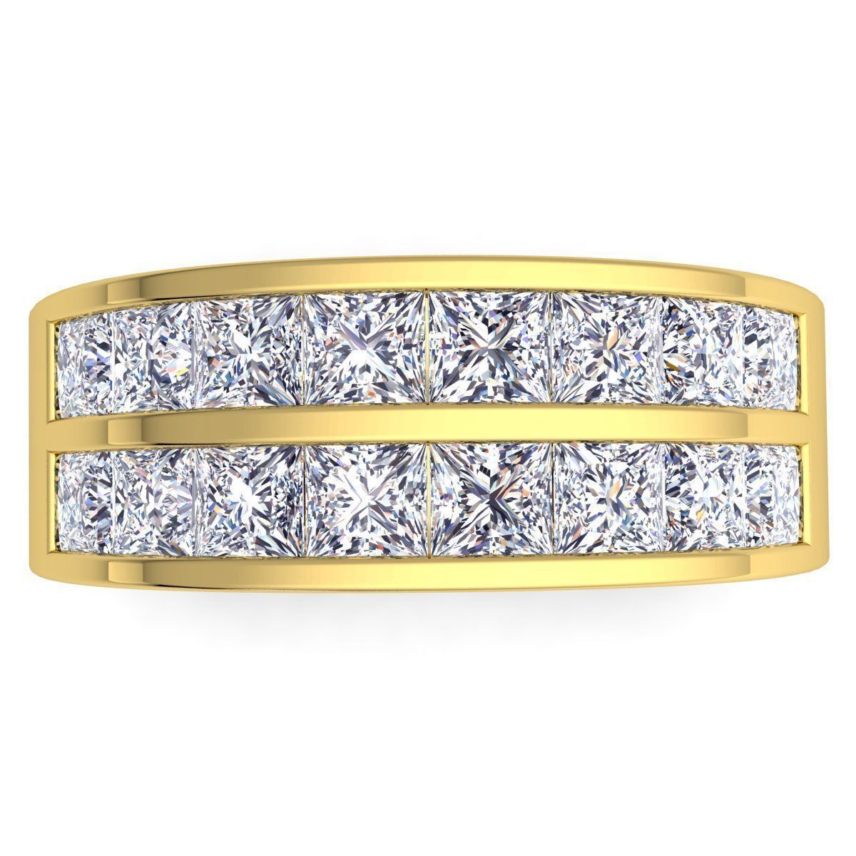 Fancy Woman Ring 3d  Model  3D print model_9