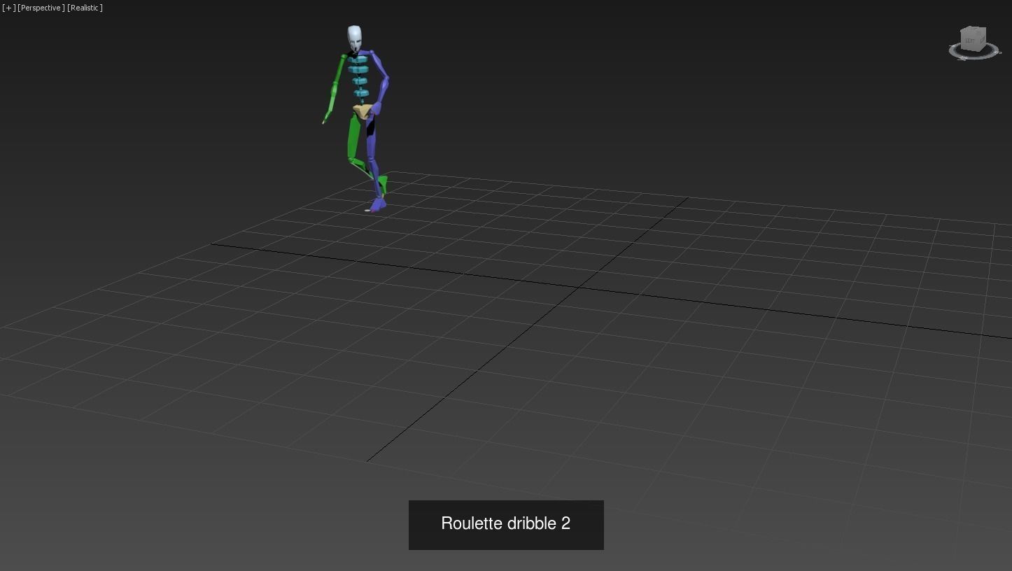 Roulette dribble 2in 1 3D Model Collection_6