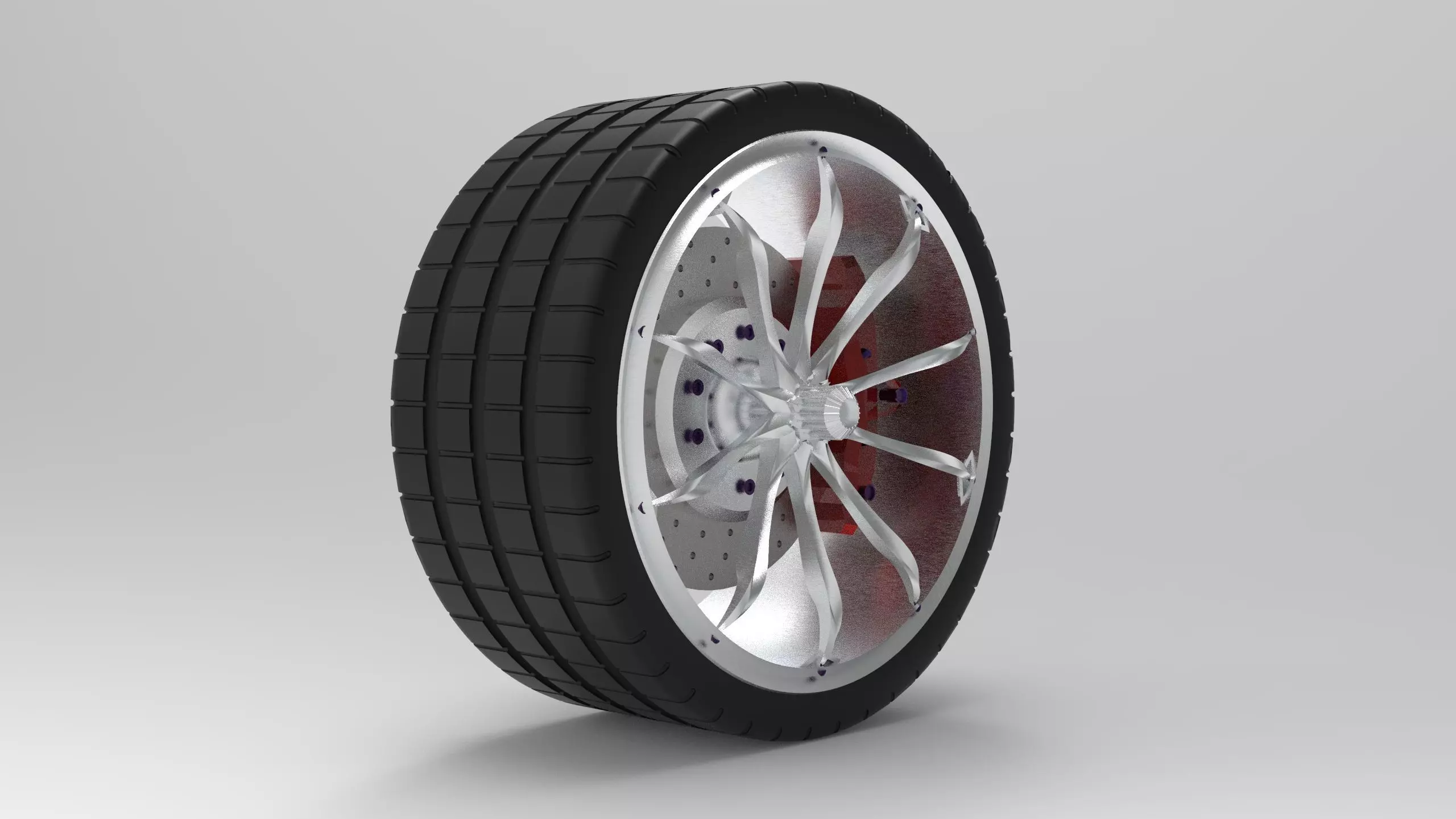 Rims set wheel 3D model
