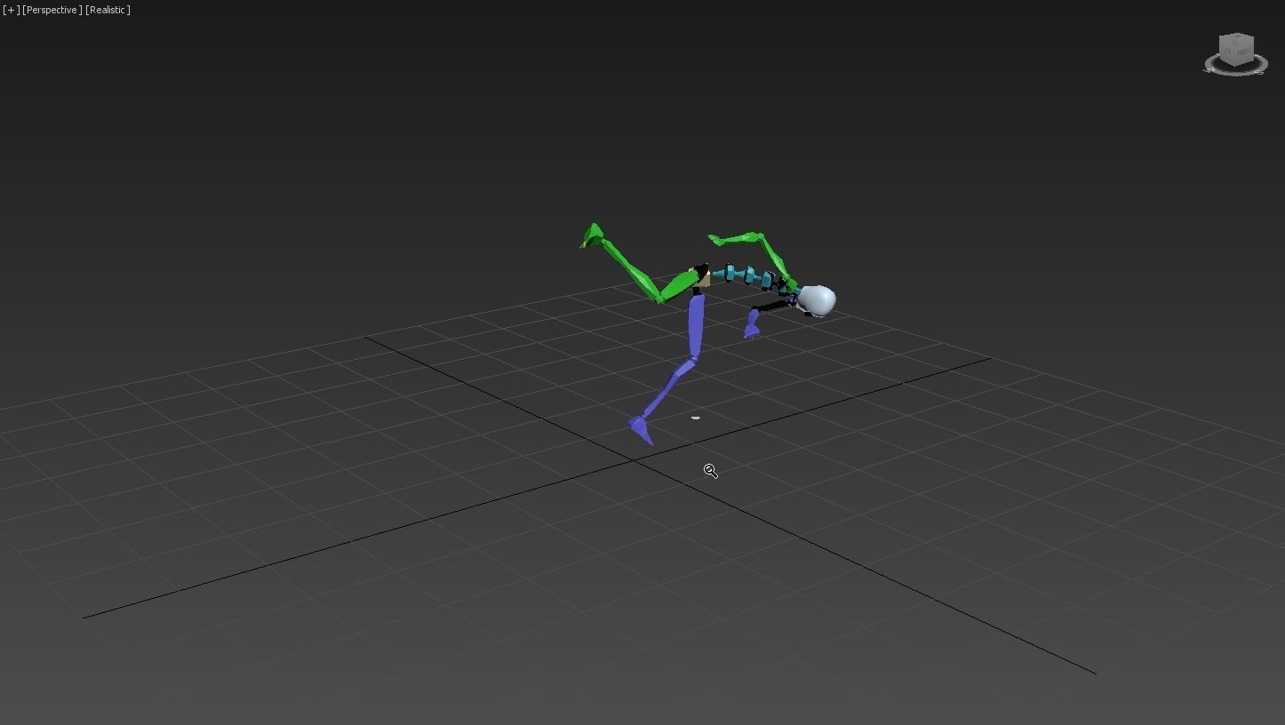 backtuck person 3D model_9