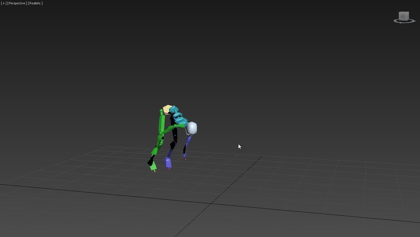 Backtuck 2 skeleton 3D model_9