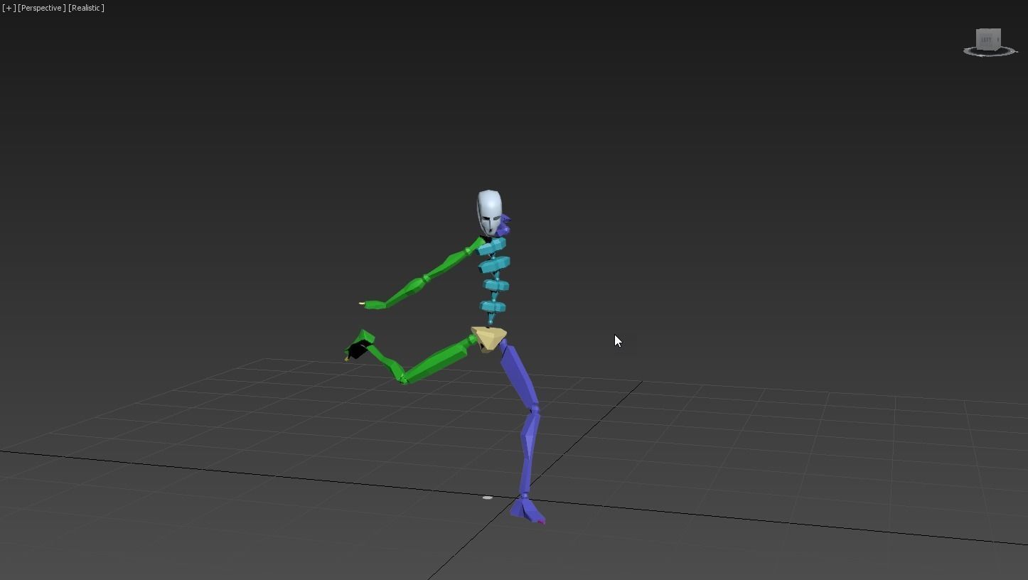 Backtuck 2 skeleton 3D model_13