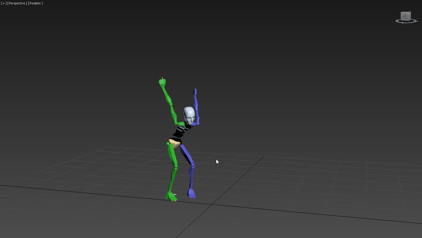 Backtuck 2 skeleton 3D model_4