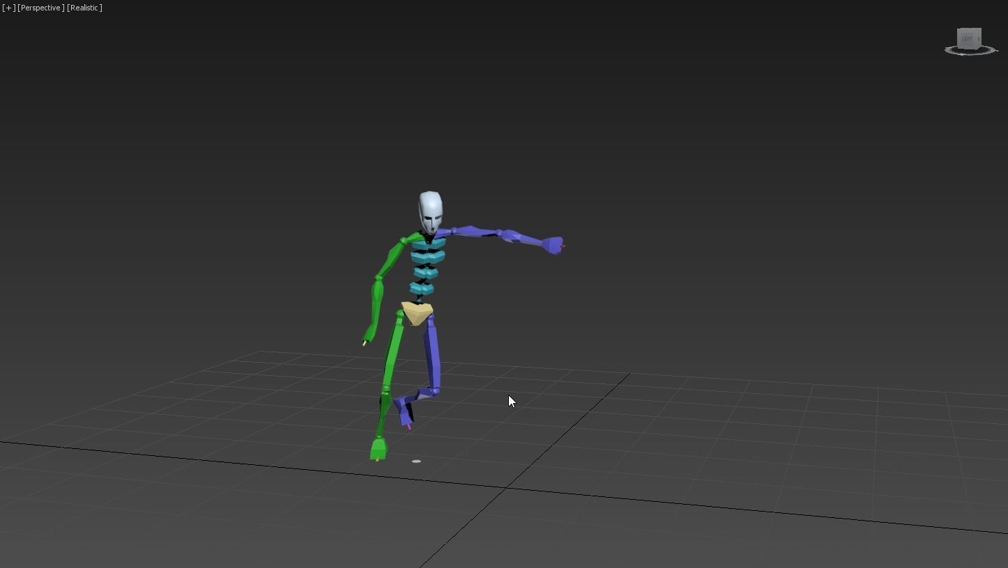 Backtuck 2 skeleton 3D model_12