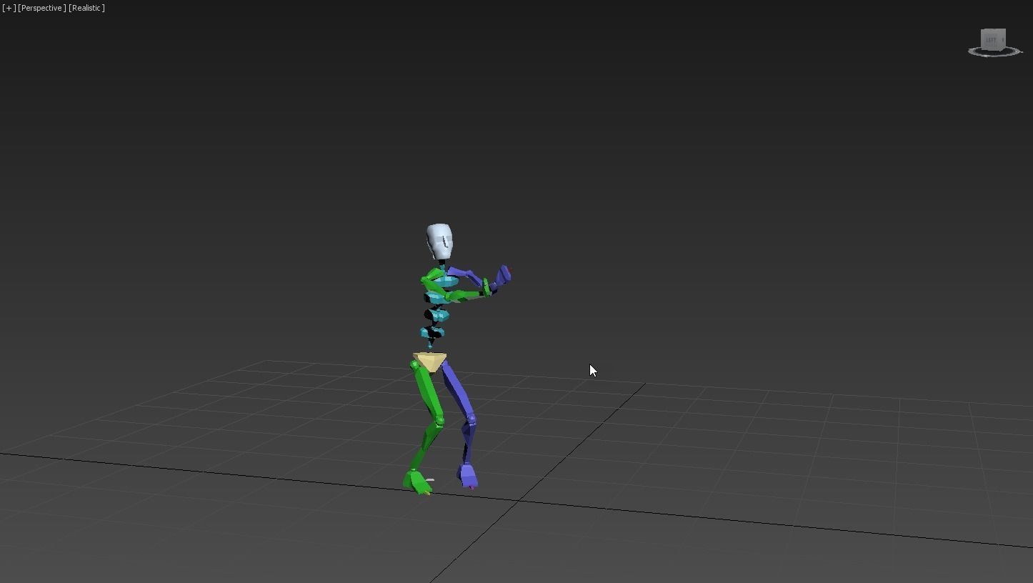 Backtuck 2 skeleton 3D model_5