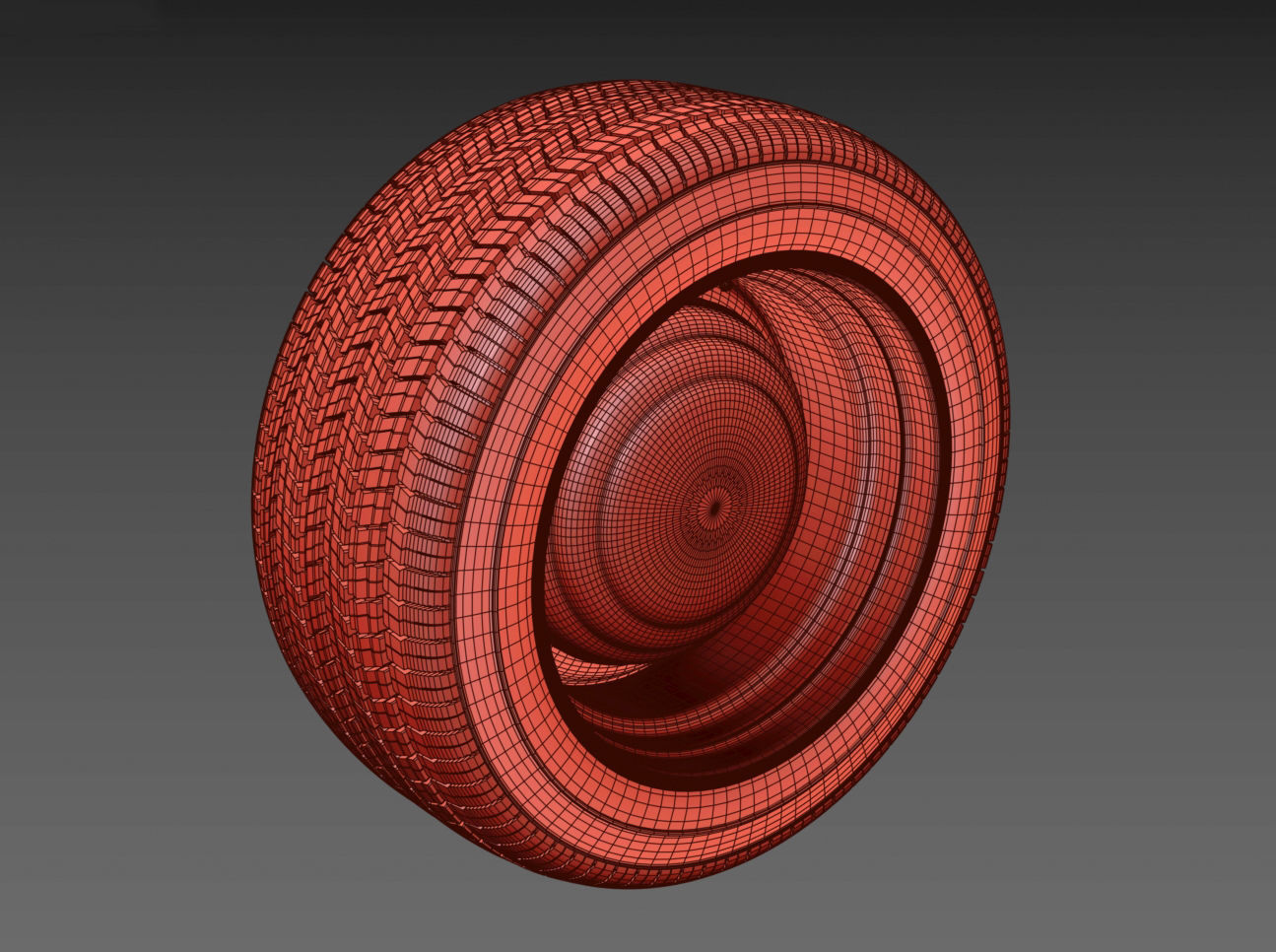 Hot Rod Wheels 3D model_5