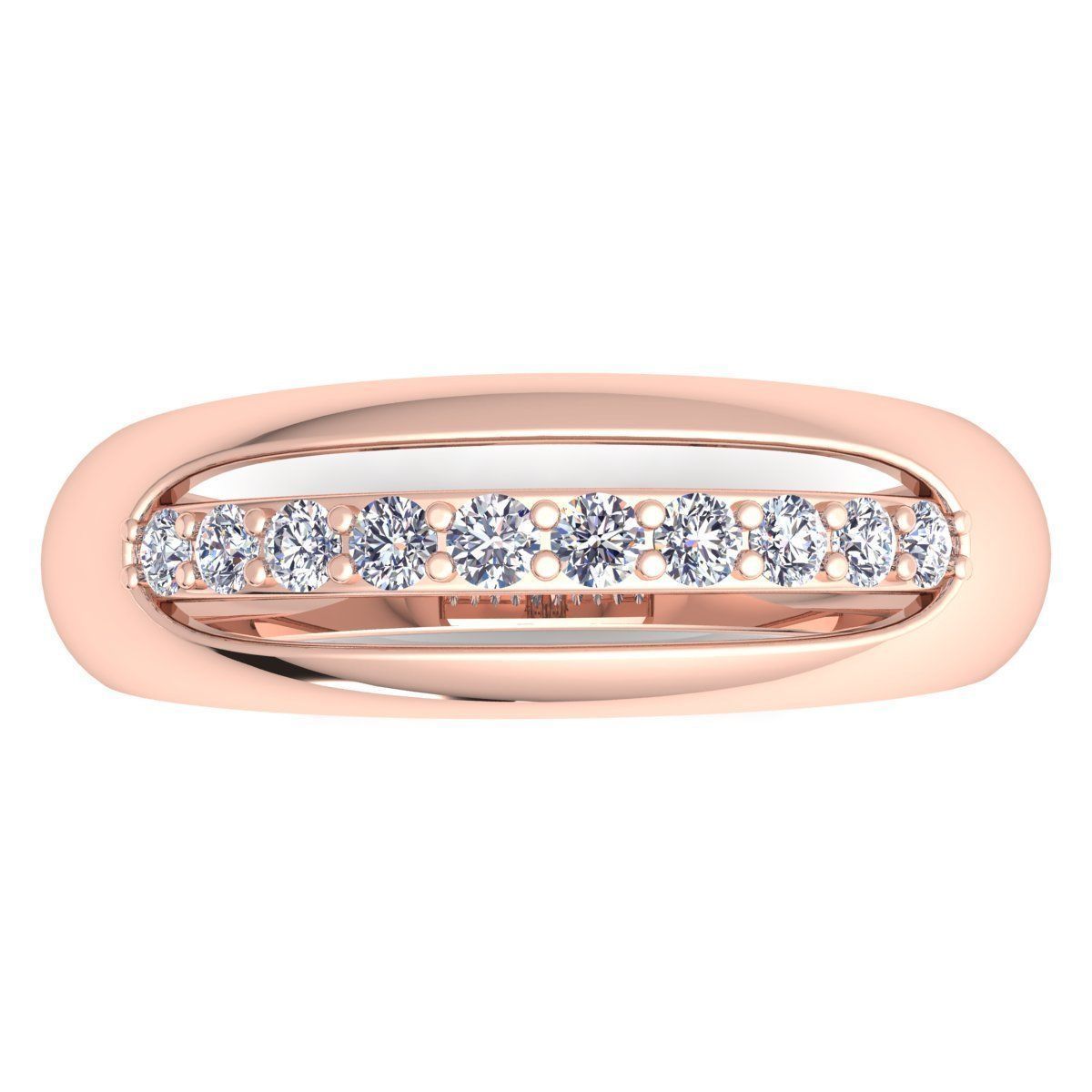 Diamond Ring  3D print model_10