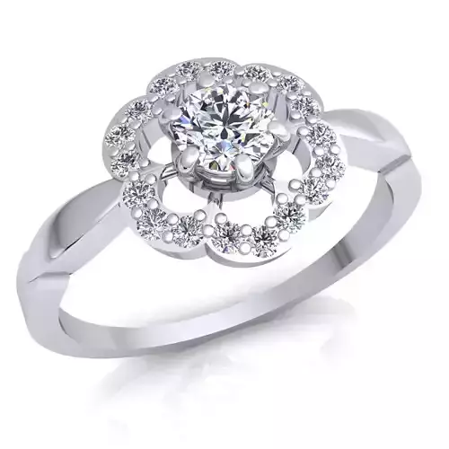 Woman Fancy Diamond Ring 