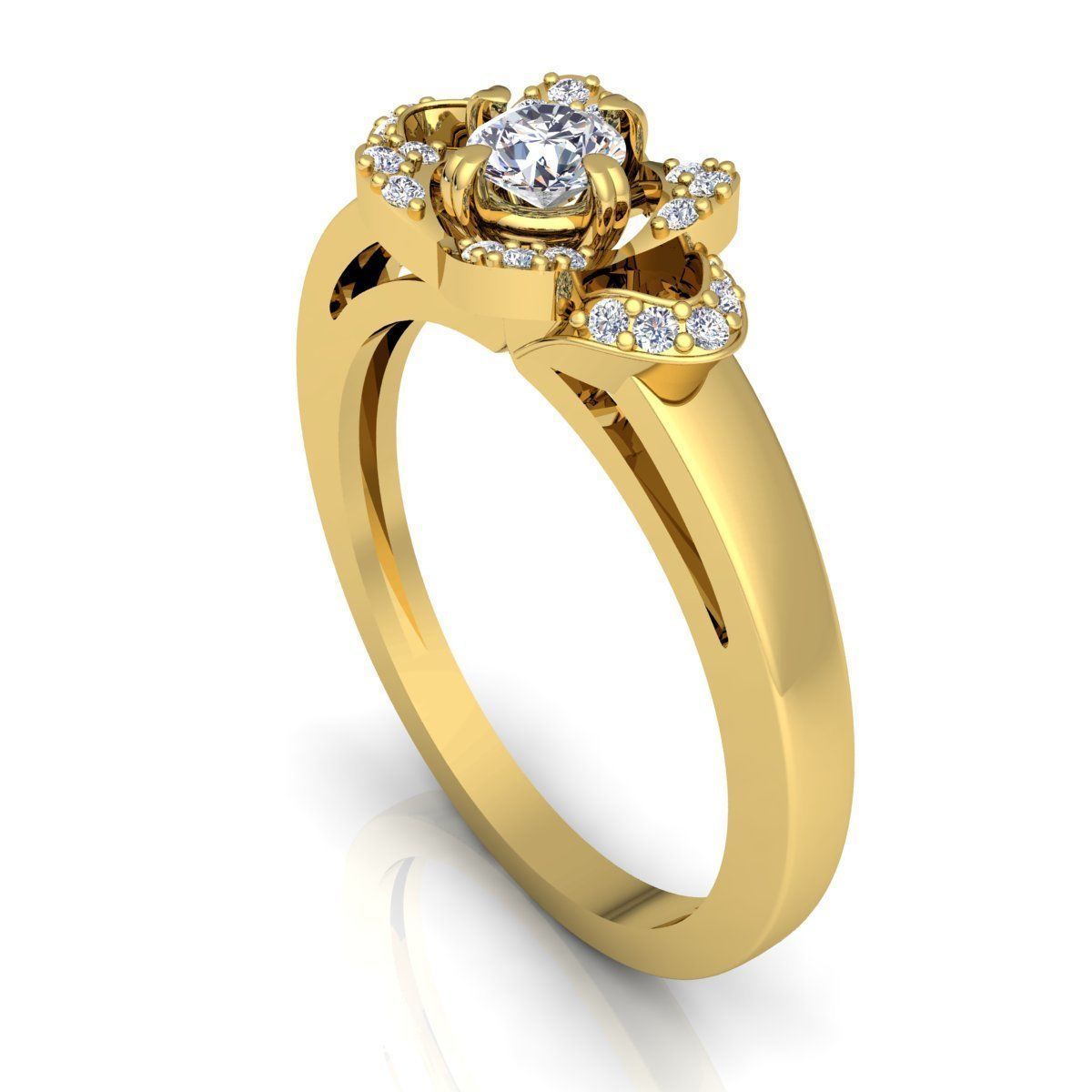Fancy Style Ring 3d model Render Detaile 3D print model_2