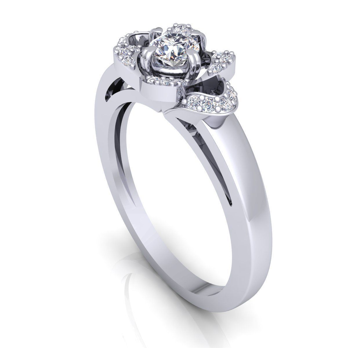 Fancy Style Ring 3d model Render Detaile 3D print model_4