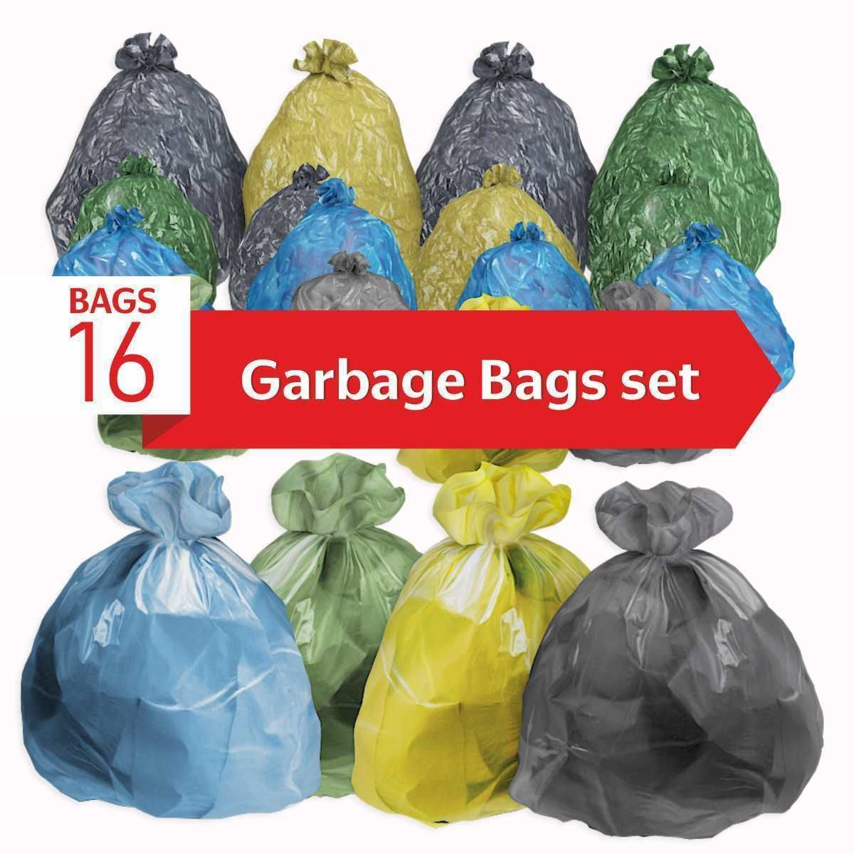 Garbage Bags set 16 3D model
