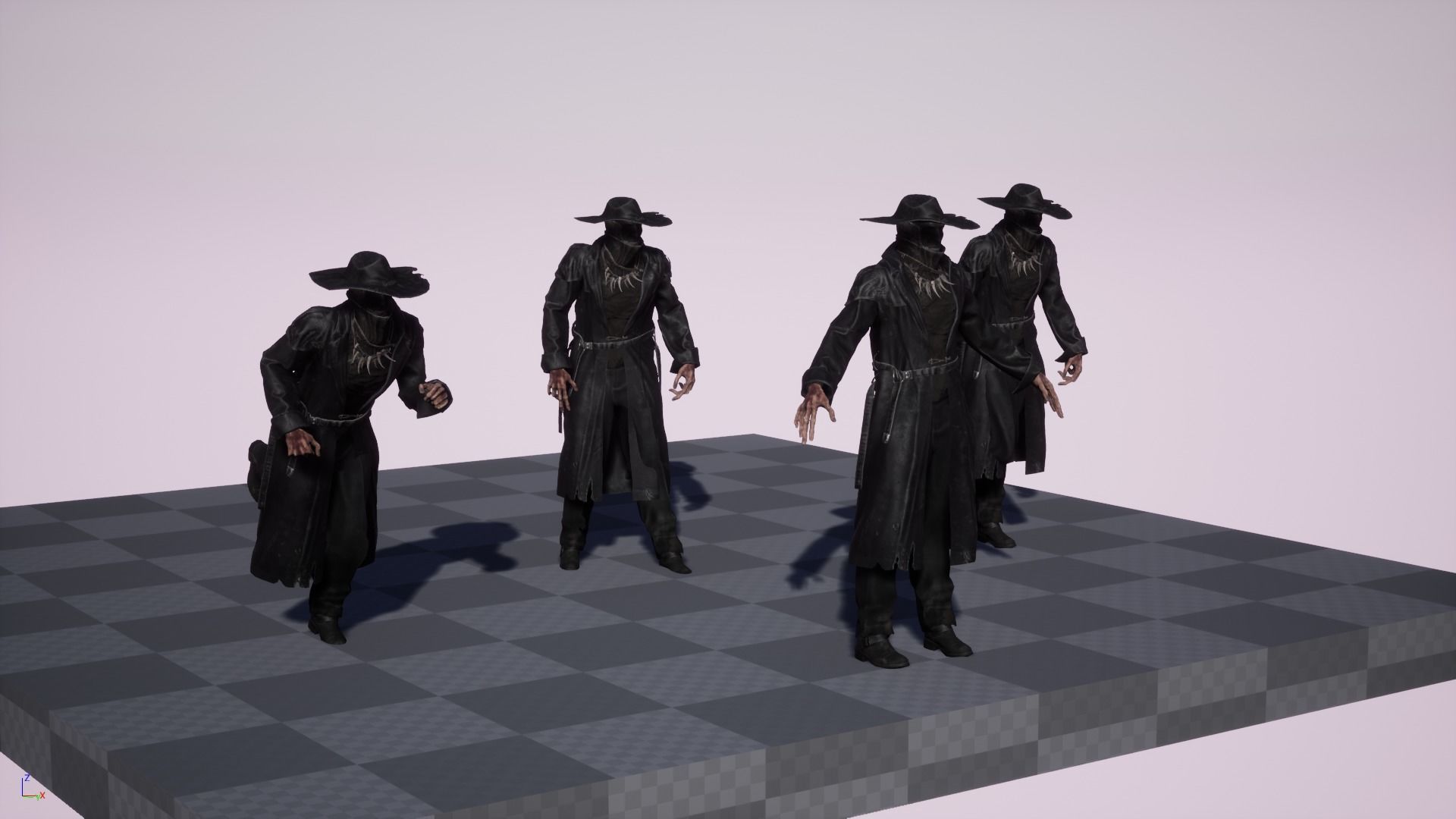 Monster maniac unit 2 Low-poly 3D model_7