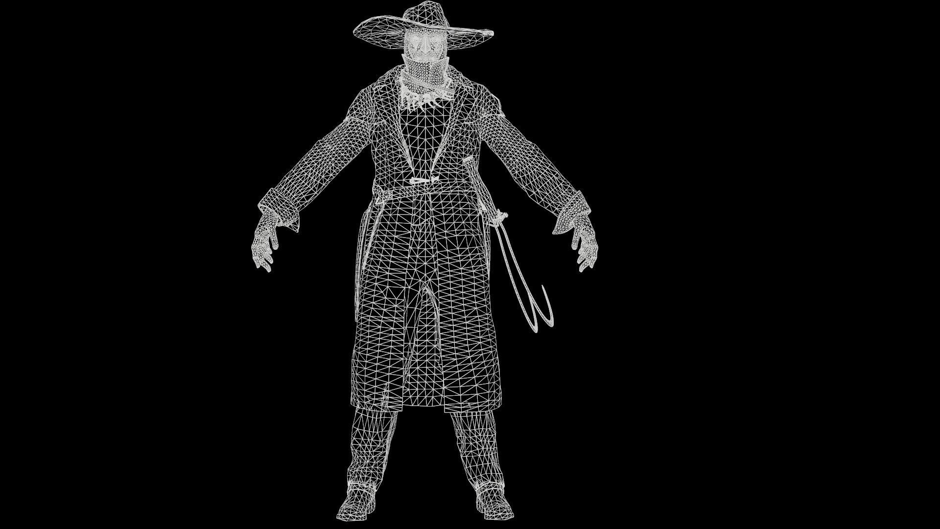 Monster maniac unit 2 Low-poly 3D model_13