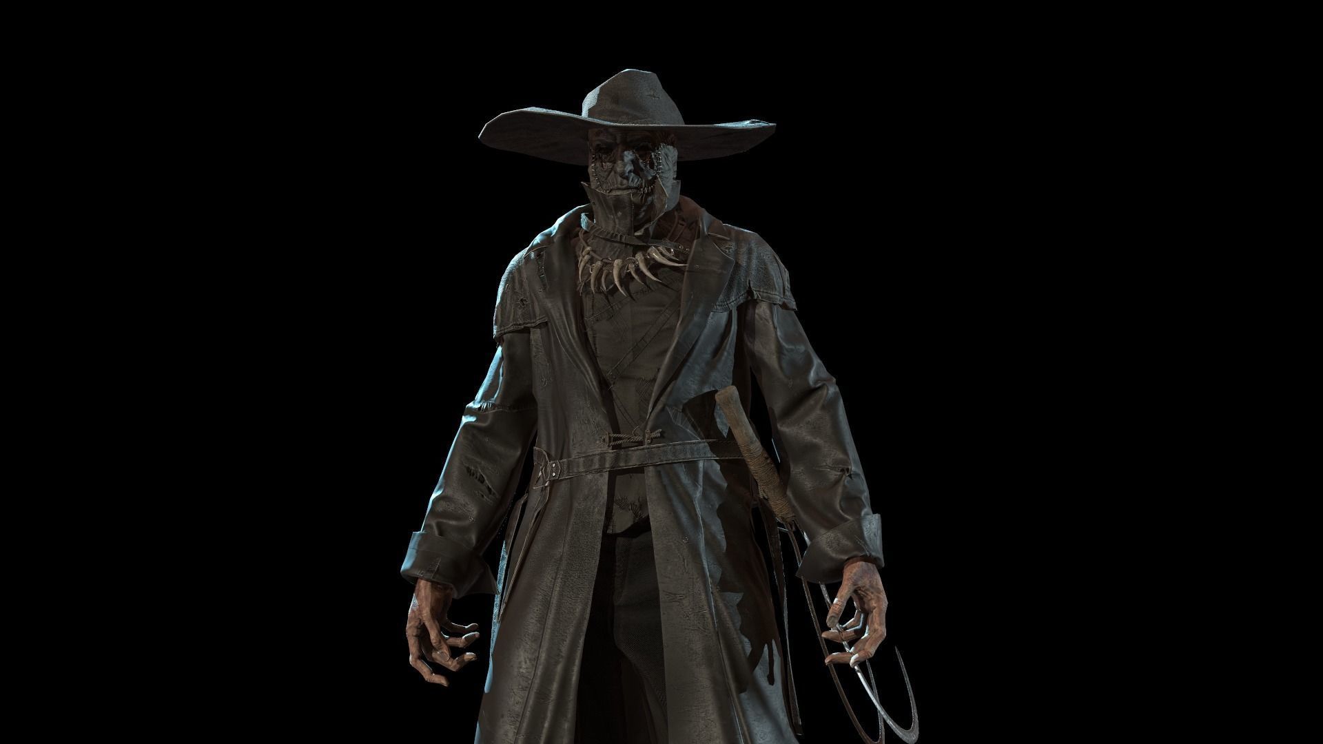 Monster maniac unit 2 Low-poly 3D model_15