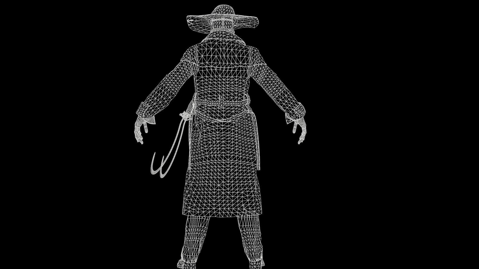 Monster maniac unit 2 Low-poly 3D model_11