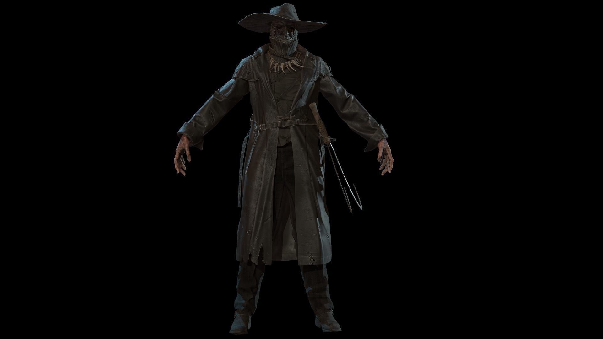 Monster maniac unit 2 Low-poly 3D model_8