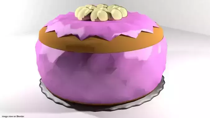Cakes cake 3D model