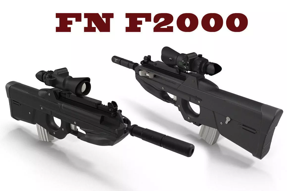 FN F2000 3D model_0