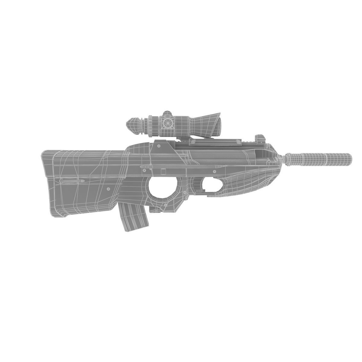 FN F2000 3D model_10
