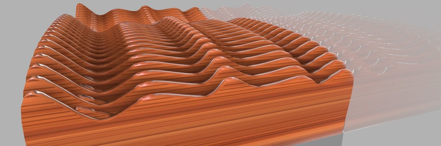 Curved wall version 3 3D model_10