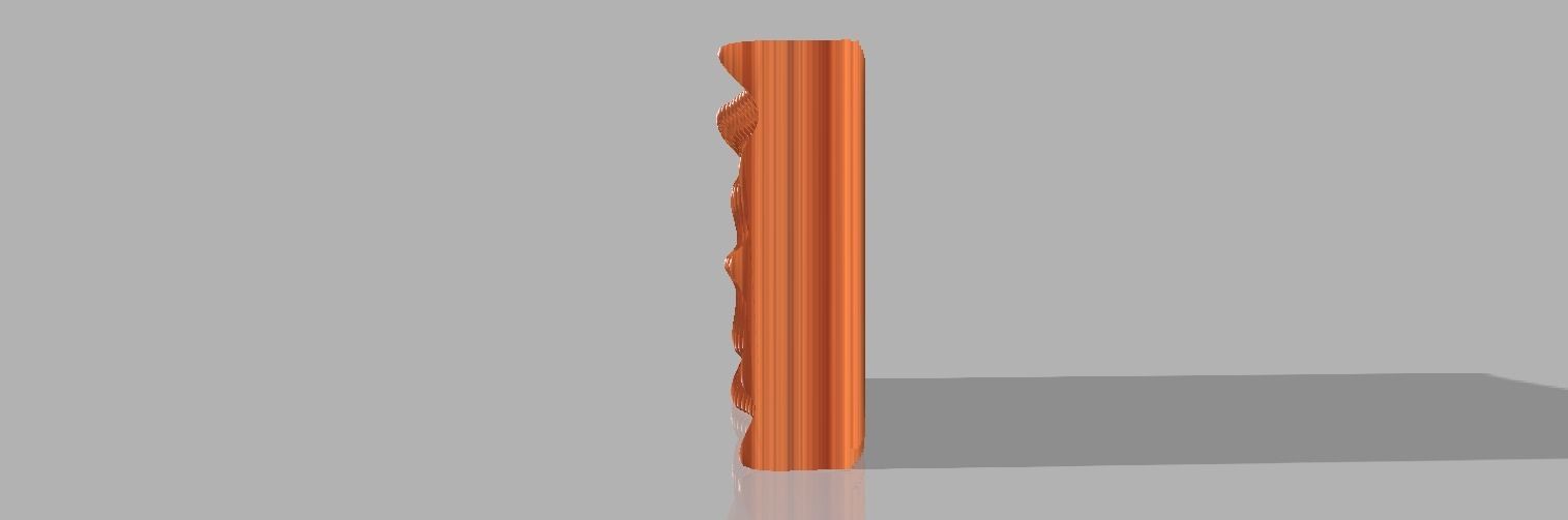 Curved wall version 3 3D model_2