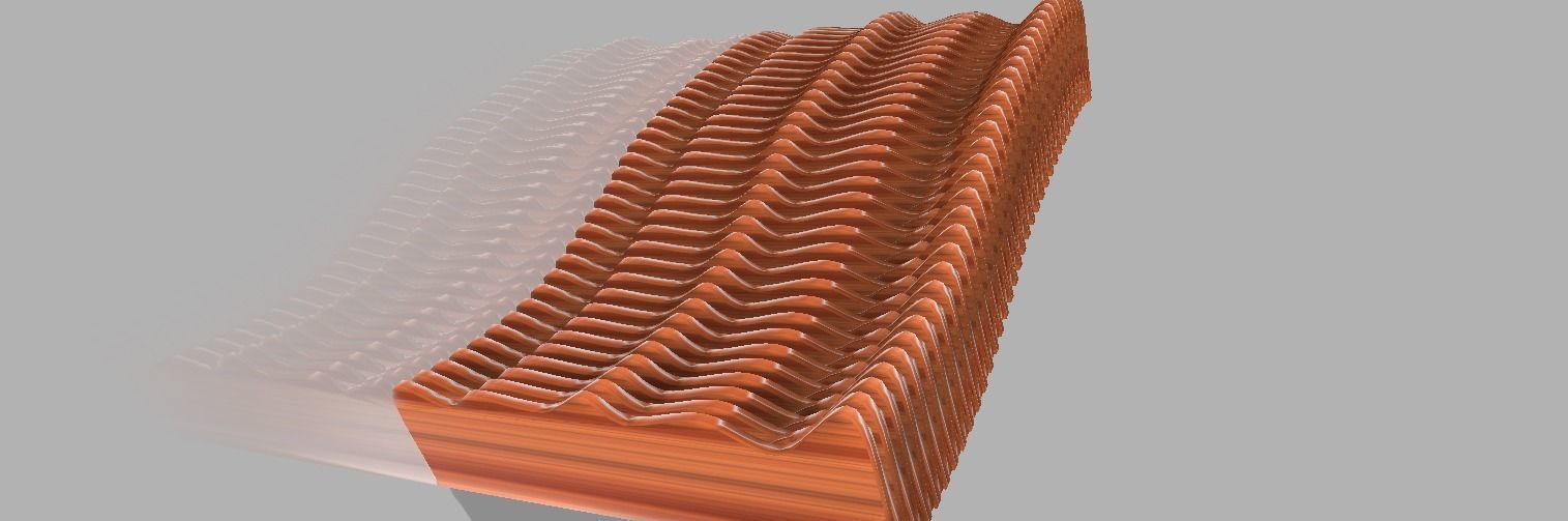 Curved wall version 3 3D model_7