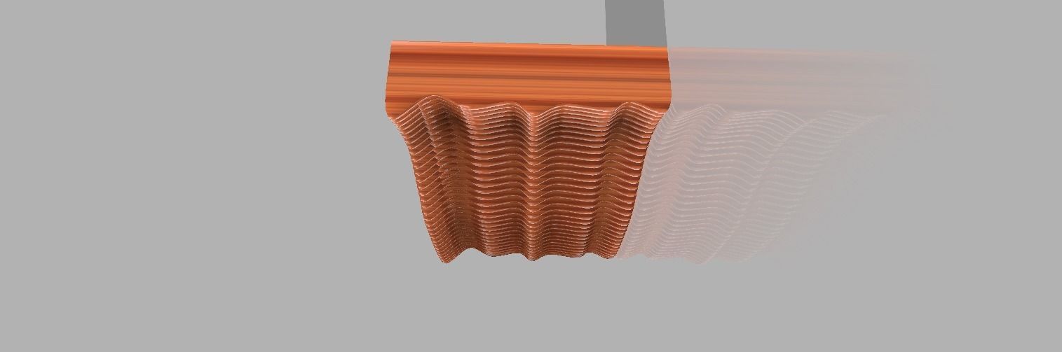 Curved wall version 3 3D model_3