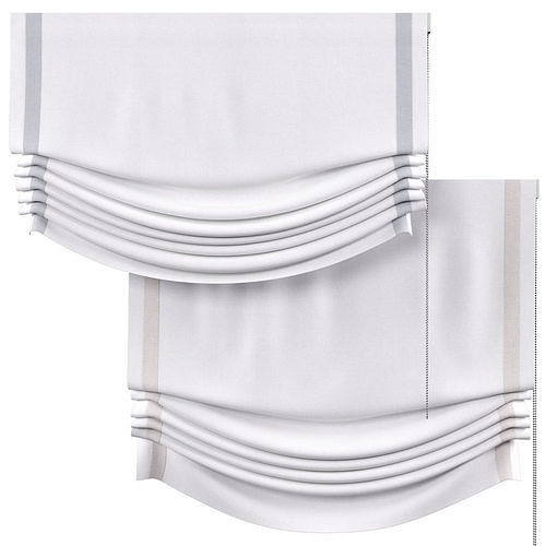 Roman Curtains 04 Relaxed Backhausen Venus 3D model