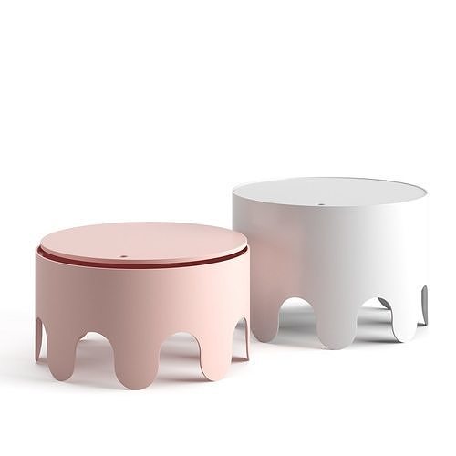 Kinzo table by Frederik Kurzweg 3D model