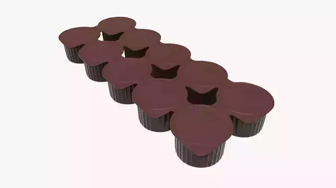 Coffee creme jars sealed mock-up