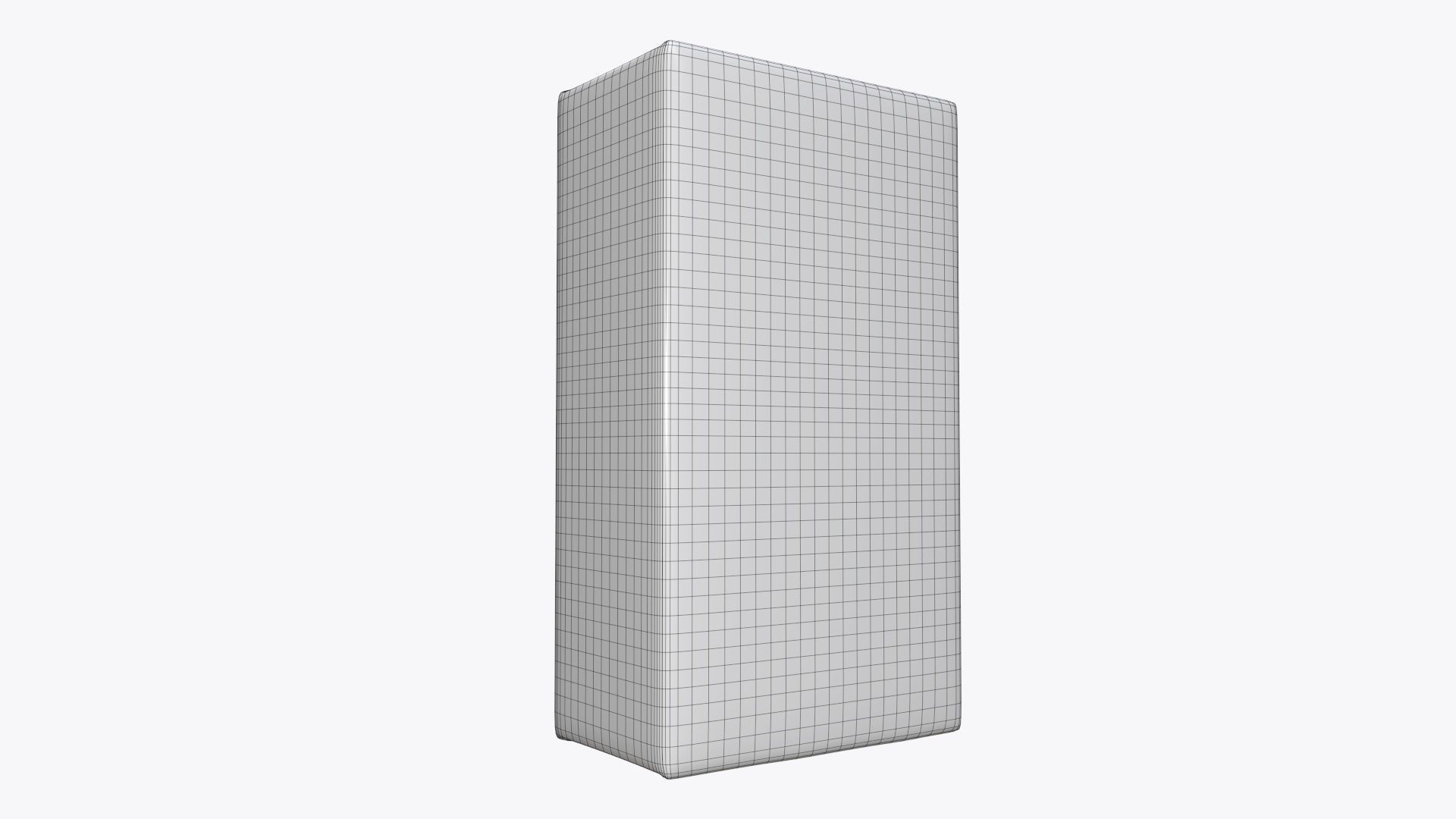 Coffee paper package box mock-up 3D model_9