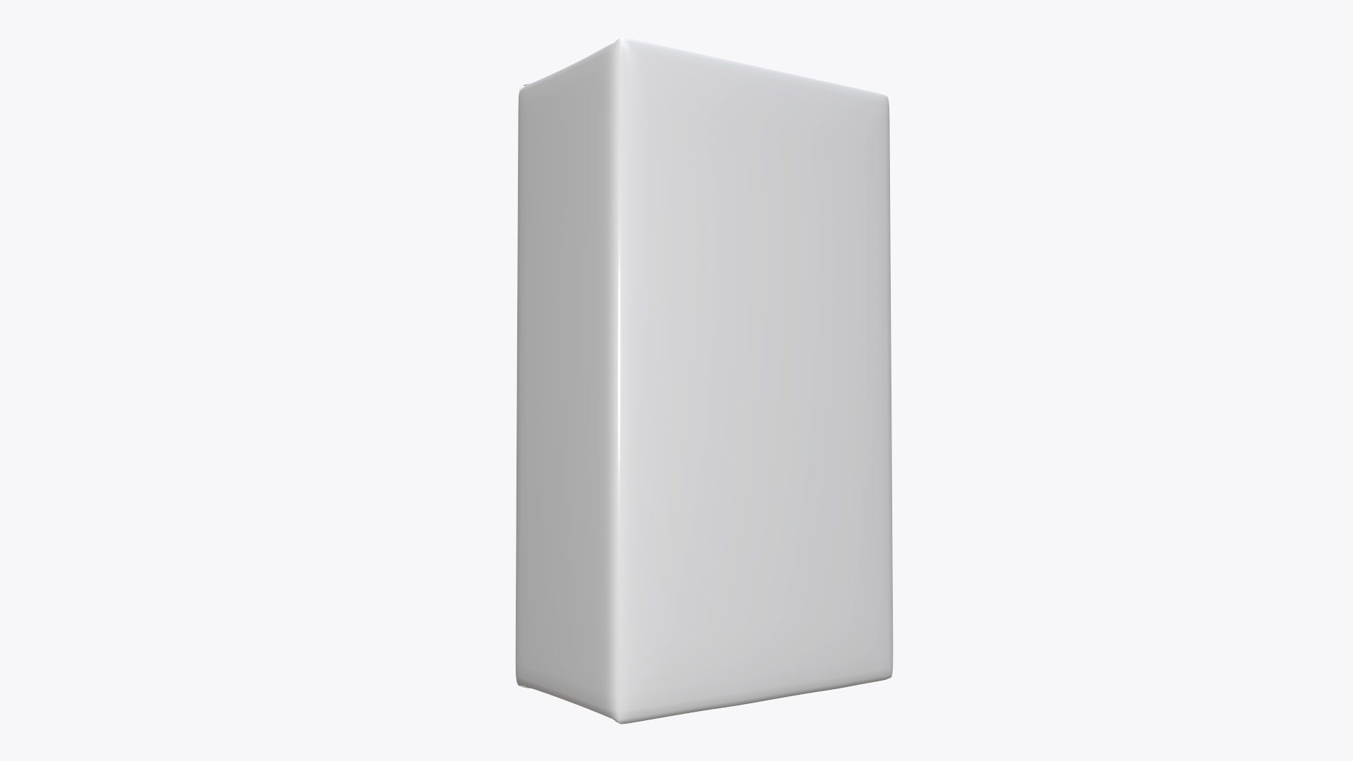 Coffee paper package box mock-up 3D model_4