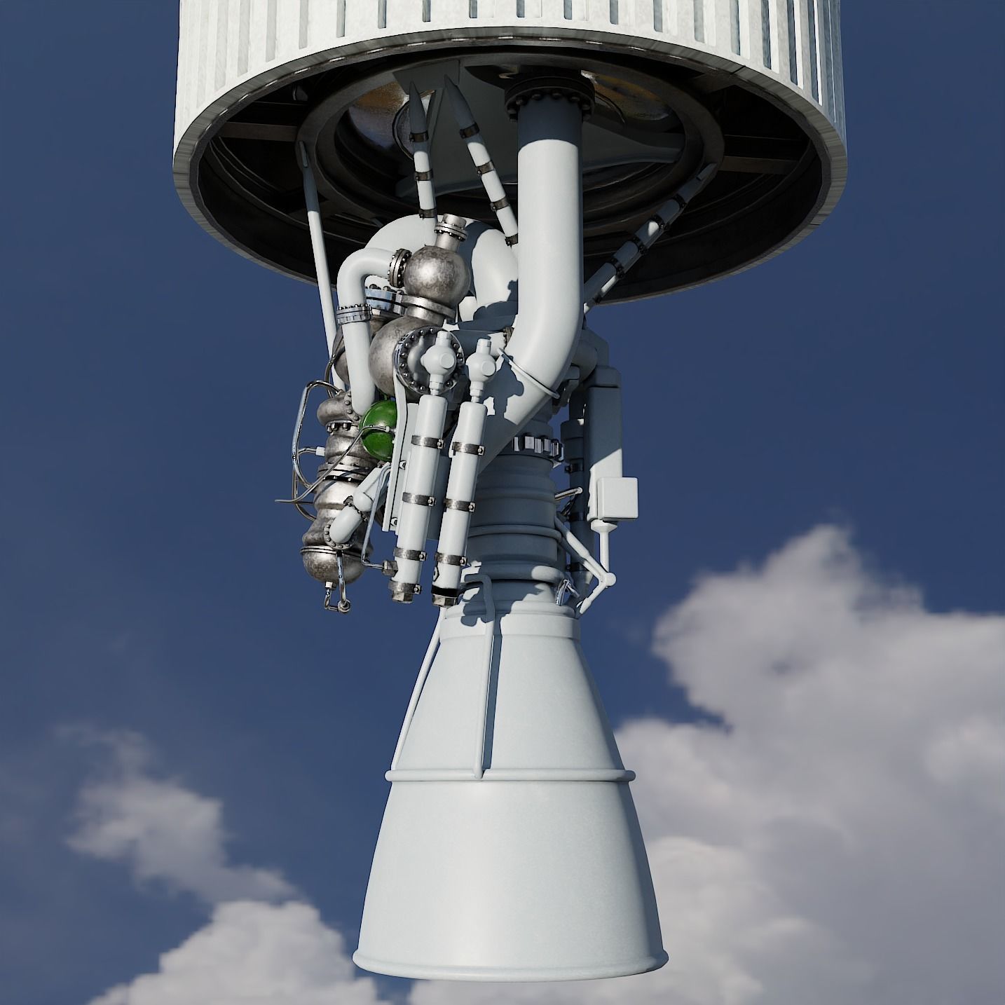 Angara 1 rocket 3D model_15