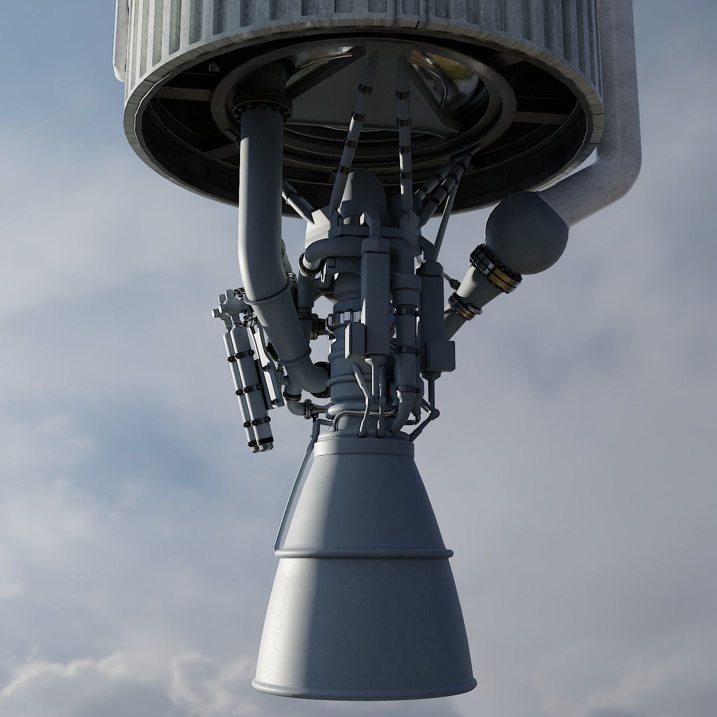 Angara 1 rocket 3D model_13