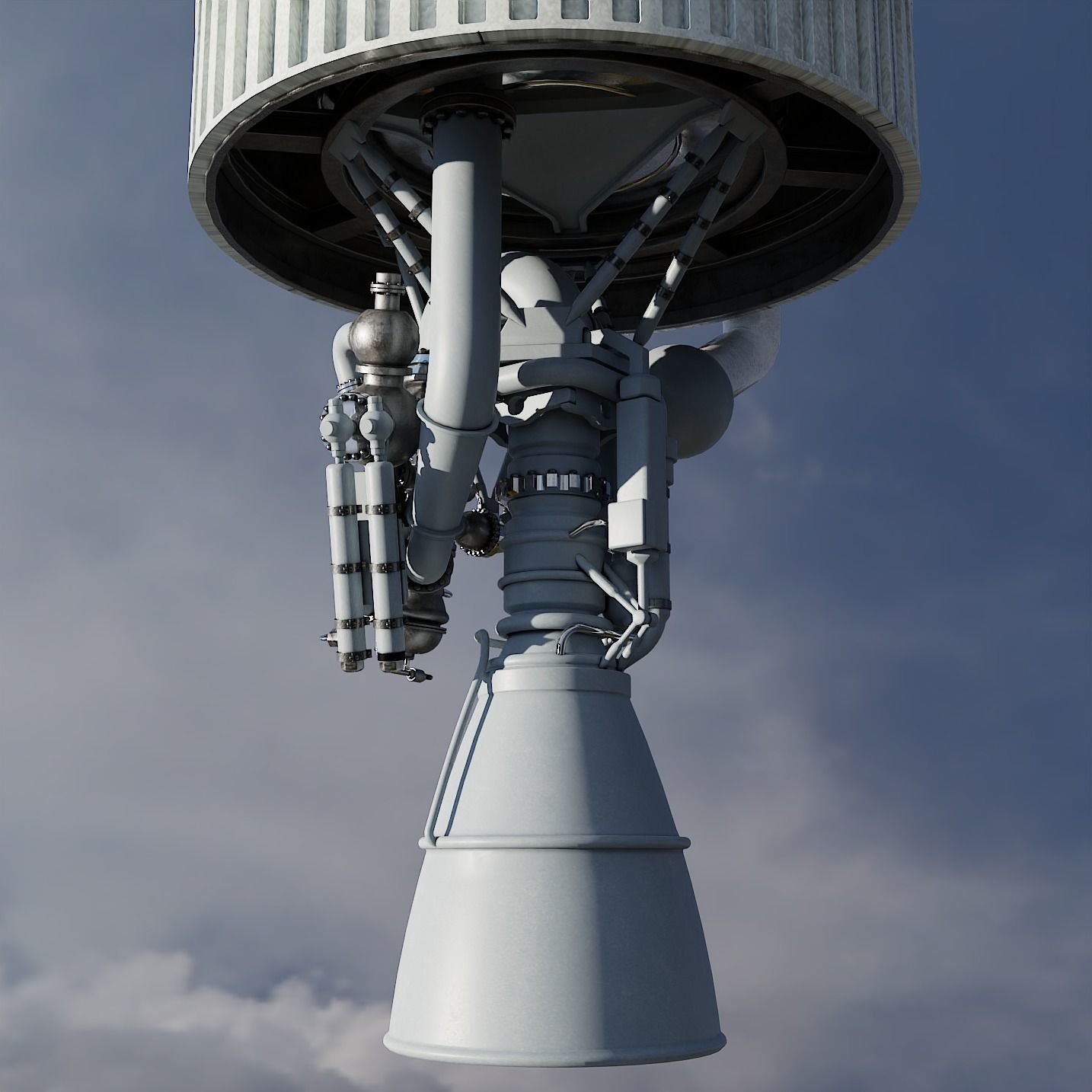 Angara 1 rocket 3D model_14