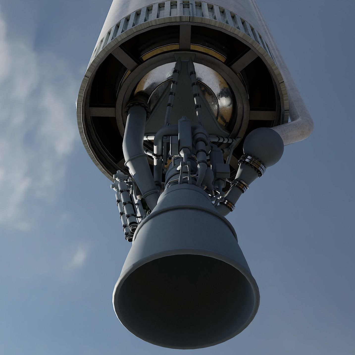 Angara 1 rocket 3D model_20