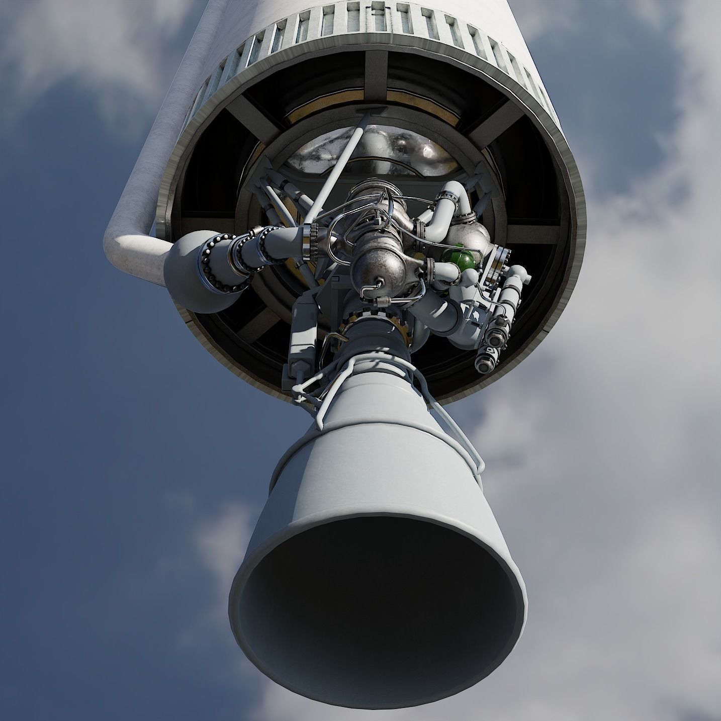 Angara 1 rocket 3D model_18