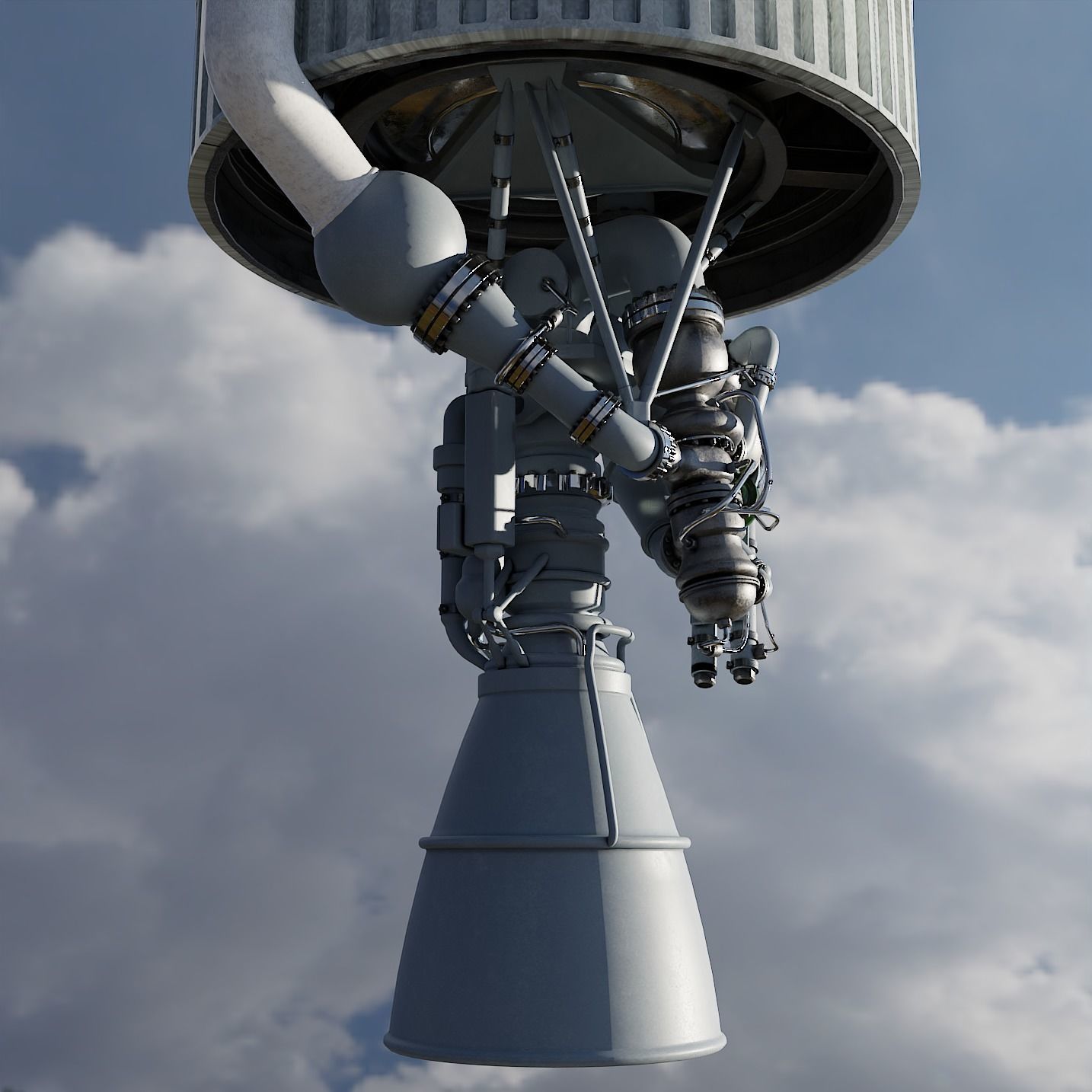 Angara 1 rocket 3D model_10