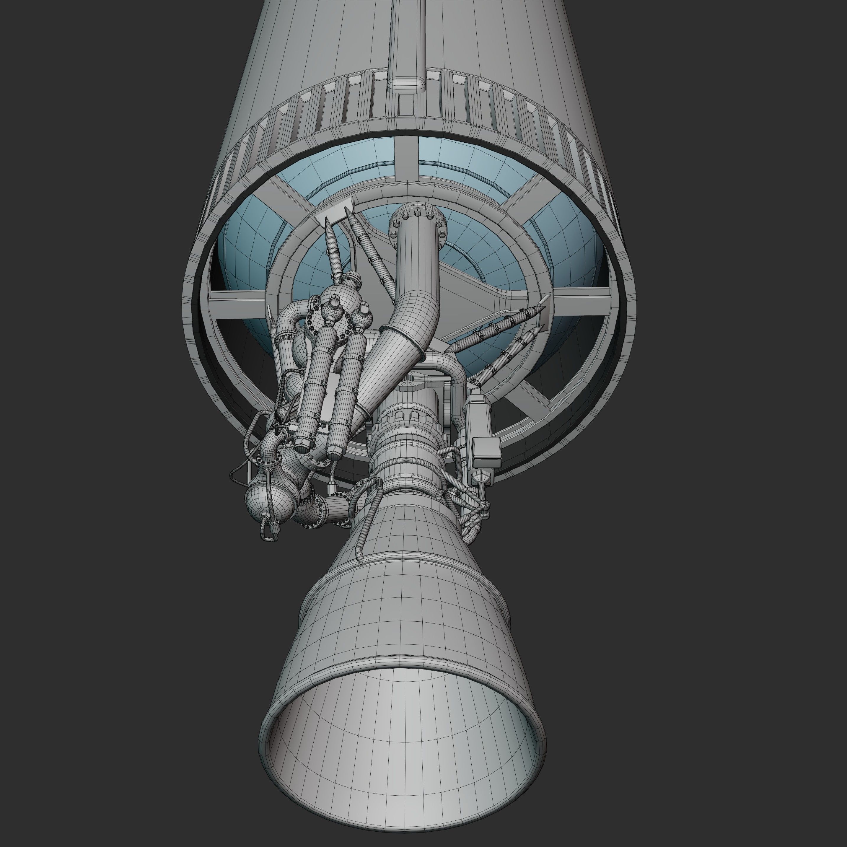Angara 1 rocket 3D model_33