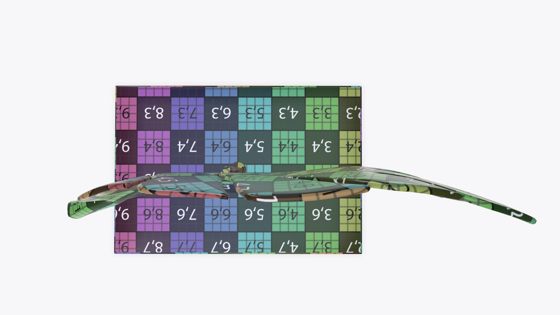 Leaf sculpture 01 3D model_13