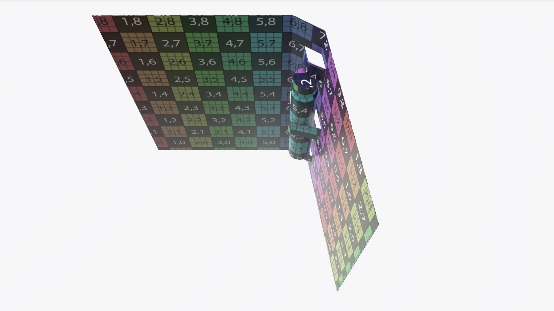 Perfume sample 3D model_14