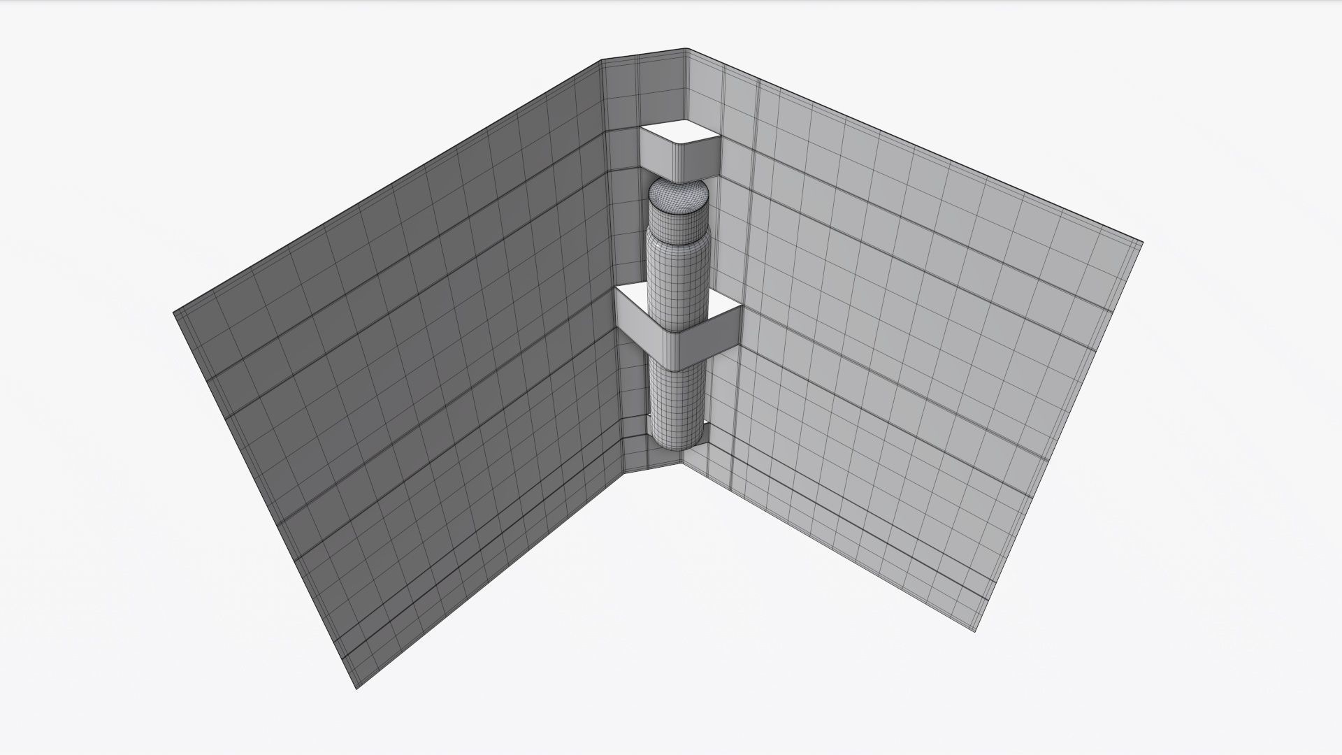 Perfume sample 3D model_7