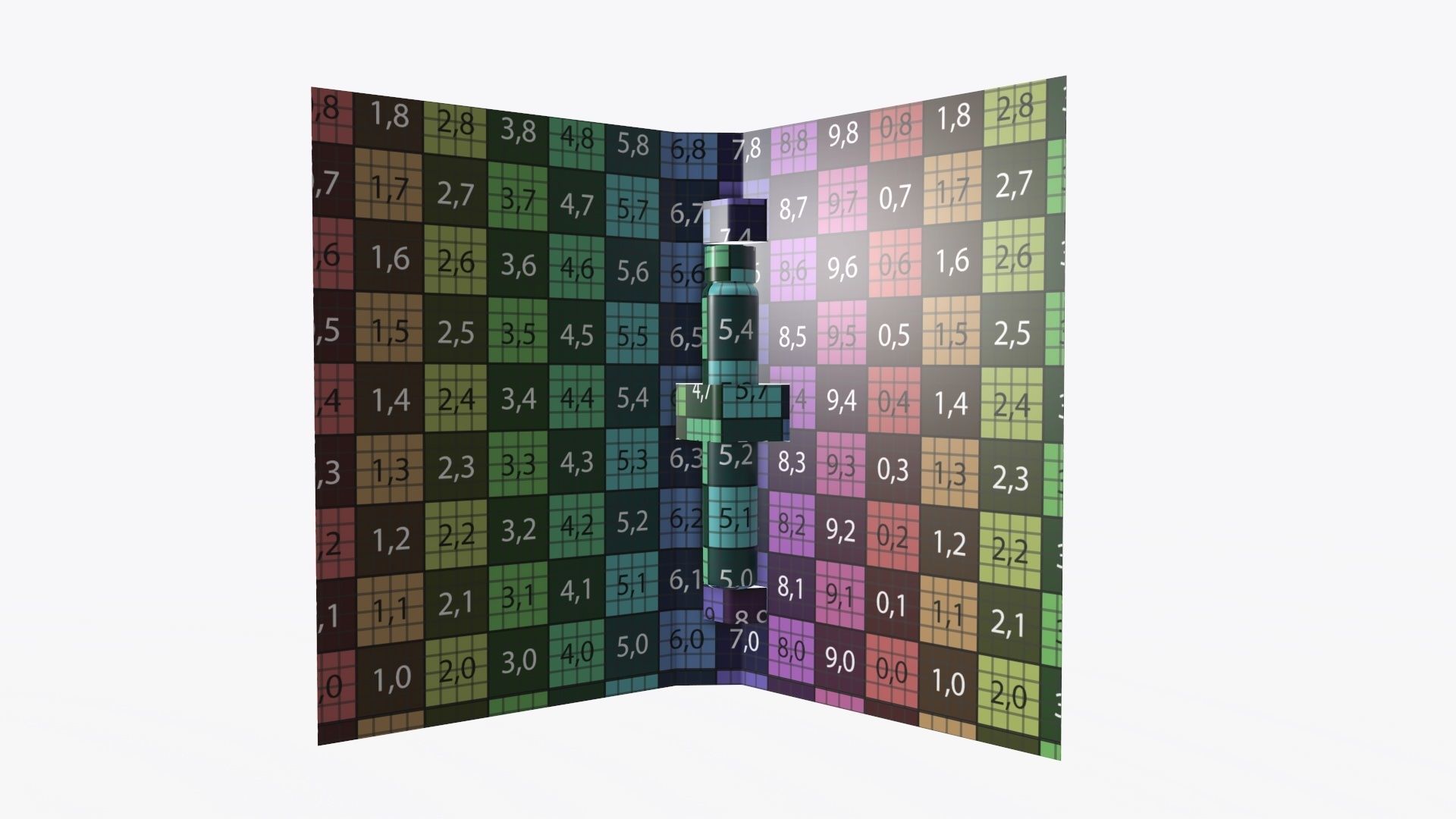 Perfume sample 3D model_11